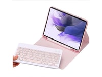 Strado Fodral Med Tangentbord För Samsung Galaxy Tab S7 Fe/ S7 Plus - Cfs7fe (Pink) Universal
