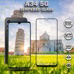 Samsung Galaxy A34 (5G) - 9H Härdat Glass - 3D Super Kvalitet