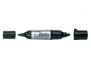 Pilot Pen Merkepenn Twintip 1,0-7,0 Sort (10 stk) MFN-15FB-BG-B