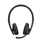 Epos I SENNHEISER C20 bluetooth headset with microphone | Wireless Headphones with up to 27 hours battery life and EPOS BrainAdapt™ Technology