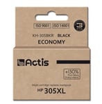 Actis Bläckpatron för HP KH-305BKR (ersättare för 305XL 3YM62AE) svart