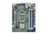Asrock E3C256D4ID-2T, Intel, LGA 1200 (Socket H5), Intel® Xeon®, E-2300, DDR4-SDRAM, 32 GB