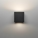 Hide a lite Väggarmatur Pixo S II, svart, 22W