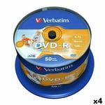 DVD-R Verbatim 4,7 GB 16x (4 antal)