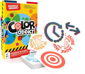 Color Addict - Jeu de société - Jeu de cartes Ambiance Famille & Amis – Jeu fun et coloré - De 2 à 6 Joueurs - A partir de 7 ans