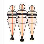 Football Flick Unisex Youth Flick Urban Essentials Set Football Training, Orange,Black, 680mmx380mmx130mm UK