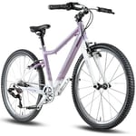 Prometheus Bicycles PROMETHEUS BICYCLES PRO®Lasten polkupyörä 24 tuumaa Violetti Valkoinen LAVENDERI