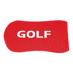 Anti-scratched Iron Club Headcover Small Nylon,for Most Brands And Sizes Head(red)