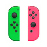 Vert Et Rose - Coque Pour Manette De Jeu, 1 Paire, Pour Nintendo Switch (Sans Vis)