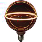 LED E27 Glob 130mm O-LED Horizontal Nero 1800K 25lm 4W(2,5W)