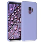 kwmobile TPU Silicone Case Compatible with Samsung Galaxy S9 - Case Slim Phone Cover with Soft Finish - Lavender