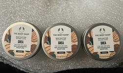 The Body Shop Body Butter Shea  3x50ml - Vegan - New Formula