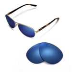 New Walleva Polarized Ice Blue Replacement Lenses For Oakley Feedback Sunglasses