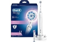 Oral-B PRO 900 Sensi Ultrathin Vuxen Roterande tandborste Vit