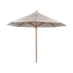 1898 Hisshult aurinkovarjo Ø270 cm Beige stripe-teak