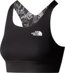 The North Face The North Face Women's Flex Printed Bra Asphalt Grey Abstract L S, Asphalt Grey Abstract L