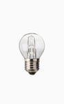 Lysman Klotformad Lampa Halogen Klar E27 28W 2700K 370 lumen