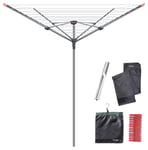 Vileda 60m 4 Arm Rotary Outdoor Washing Line