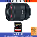 Canon RF 50mm f/1.2L USM + 1 SanDisk 32GB Extreme PRO UHS-II 300 MB/s + Guide PDF '20 TECHNIQUES POUR RÉUSSIR VOS PHOTOS