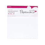 Papermania Cartes Carrées/Enveloppes Festonnées (12PK 300Gsm) - Blanc