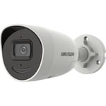 Hikvision DS-2CD2046G2-IU/SL(2.8mm)(C) 4 MP AcuSense Strobe Light and Audible Warning Fixed Mini Bullet Network Camera