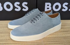 Hugo Boss Clay_Tenn_sd sneakers trainers UK 8/EU 42 - suede upper, leather inner