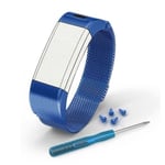 Garmin Vivosmart HR+ 17cm rostfritt stål klockarmband - Blå