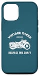 Coque pour iPhone 12/12 Pro Since 1960 Vintage Racer – Moto motard 1960