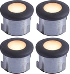 Decklight 35mm 4-pack Frostat glas Bolthi Connect 12V Antracit IP67