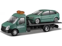 Bburago Street Brandtransport Ford Focus St Dunl 1:43