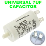 HOOVER VHC 381/1-80 VHC 381-80 TUMBLE DRYER CAPACITOR 7UF + Free fitting video