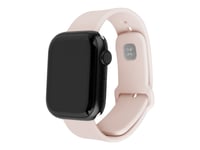 Fixed - Klockräm För Smart Klocka - 38/40/41Mm, Silikon - Rosa - För Apple Watch Hermès Series 7, Hermès Series 9, Nike Series 7, Series 10, Series 8, Series 9