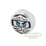 Printed Round Tile 1x1 - Ninjago Trapped Zane