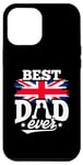 iPhone 14 Pro Max Best Dad Ever Daddy Fathers Day Patriotic Patriot UK Case