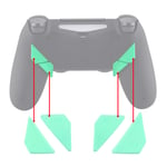 eXtremeRate Mint Green Replacement Redesigned Back Buttons K1 K2 K3 K4 Paddles for ps4 Controller Dawn Remap Kit