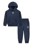 Converse Younger Boys Core Hoody and Pant Set, Navy, Size 6-7 Years