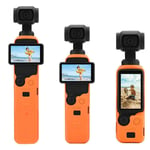 3-pack BRDRC silikondeksel DJI Osmo Pocket 3 - Oransje