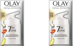 Olay Total Effects 7-In-1 Anti-Ageing Moisturiser with Spf15, Niacinamide, Vitam