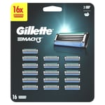 Pack XL 16x Lames GILLETTE MACH3 Recharges Rasoir Rasage Gilette Mach 3 Match 3