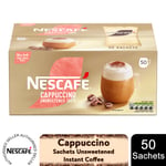 Nescafe Gold Instant Coffee Sachets 40 Latte or 50 Unsweetened Cappuccino