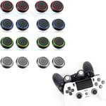 Gothicana By Emp16 Pcs Boîte À Clés En Silicone Avec Protections Joystick Pour Manette Ps4, Xbox 360, Ps3 - Embouts En Silicone Pour Joystick Inclus