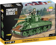 Cobi Company Of Heroes 3 Sherman M4 A1 600 Pieces Toys