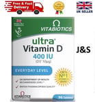 Vitabiotics Ultra Vitamin D 400IU Tablet - 96 Count