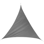 Voile d'ombrage triangulaire Quito - l. 300 cm - 300 x 300 x 300 - Gris foncé