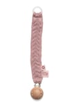 Dummychain, Fishb , Powder Baby & Maternity Pacifiers & Accessories Pacifier Clips Pink Smallstuff