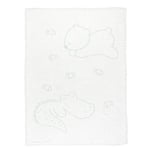 Nattou Romeo, Jules & Sally stickad filt 75 x 100 cm