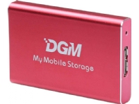 DGM My Mobile Storage 256 GB extern SSD röd (MMS256RD)