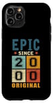 Coque pour iPhone 11 Pro Classic 2000 Original Vintage Epic since Anniversaire