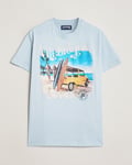 Vilebrequin Portisol Printed Crew Neck T-Shirt Bleu Ciel