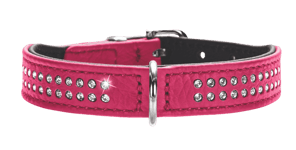 Dog Collar Diamond Petit Pink 27 - Neck 20-24cm - Koirat - Kaulapannat, hihnat ja valjaat - Koiran kaulapannat - Hunter